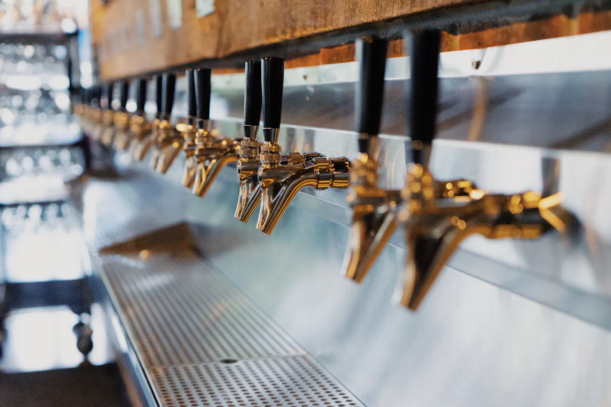 beers on tap